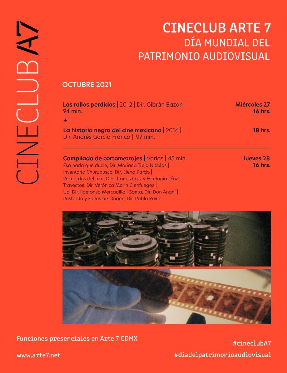 DÍA MUNDIAL DEL PATRIMONIO AUDIOVISUAL