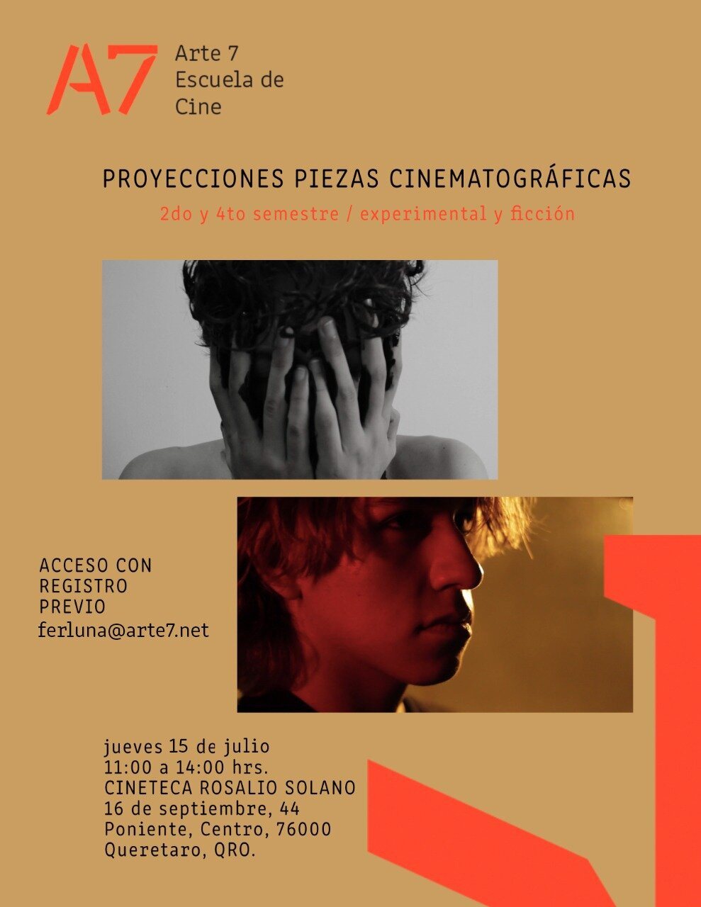 PROYECCIONES PIEZAS CINEMATOGRÁFICAS