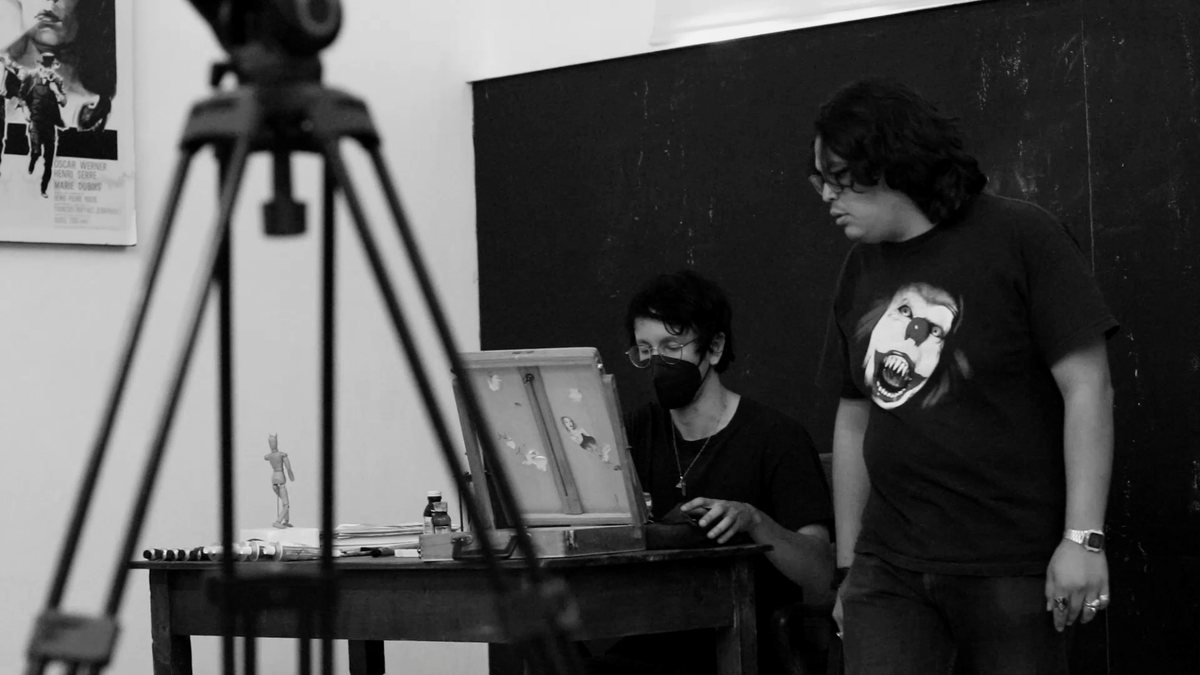 Detrás de cámaras de 'El retrato'