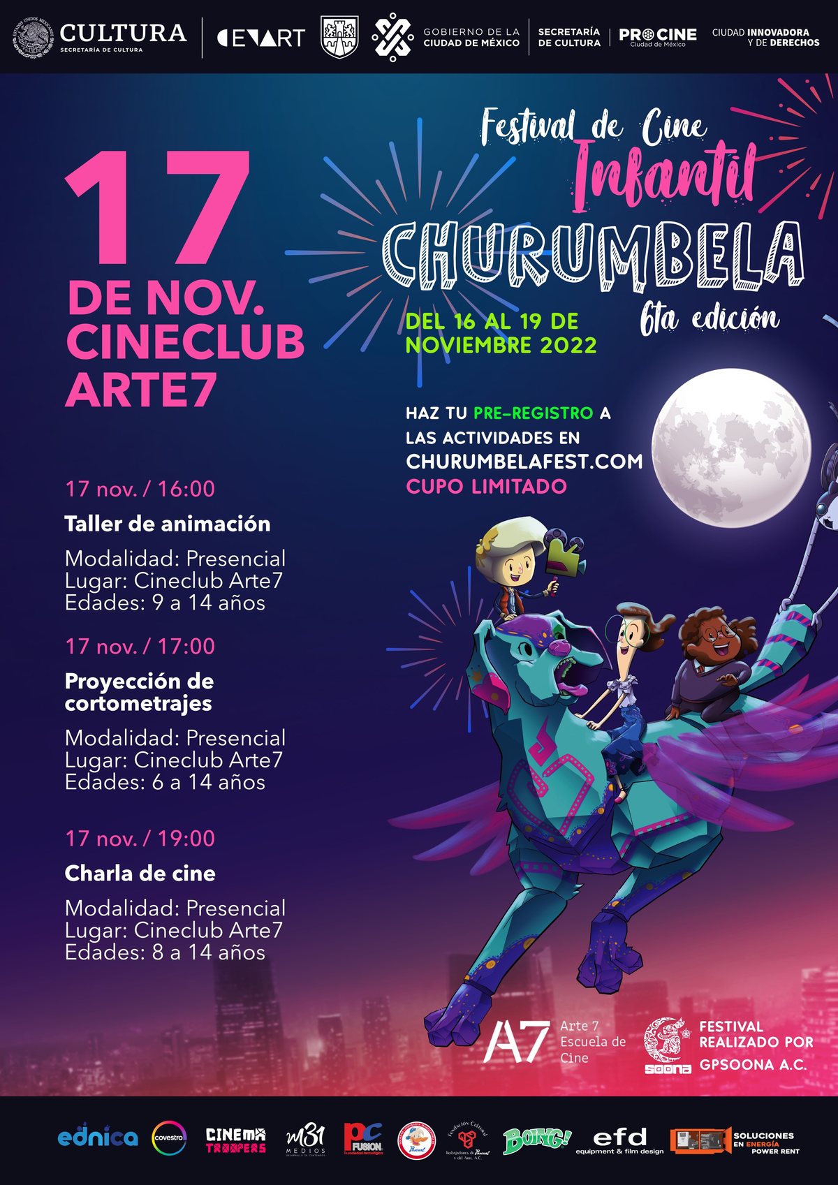 Festival Churumbela en Arte7